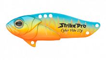 Блесна-Цикада Strike Pro Cyber Vibe 35, цвет: Bullfinch Mat Tiger, (JG-005A#A252S)