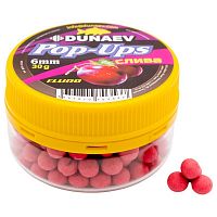 Бойлы DUNAEV POP-UP 6мм Слива (30г)