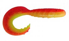 Приманка ZUB-HIBINA 180мм(7,1")-2шт, (цвет 023) розовый верх - желтый низ