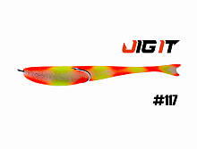 Поролоновая Рыбка Jig It Блистер 10 шт 110 мм Цвет 117