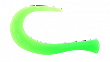 Хвост силиконовый для Guppie, зеленый флюр 3шт