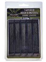 Шок-лидер конусн. Anaconda ROCK & MUSSEL Camou 0.30-0.57мм 15м 5шт.