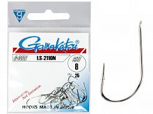 Крючки Gamakatsu LS-2110N HOOKS NICKEL разм. 08 25шт.
