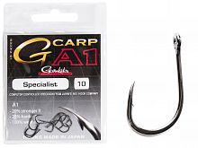 Крючки Gamakatsu A1 G-CARP SPECIALIST HOOKS разм. 10 10шт.