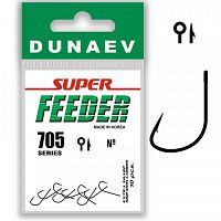 Крючок Dunaev Super Feeder 705 # 10 (упак.10шт)