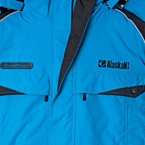 Костюм зимний Alaskan New Polar M  синий/черный  XXXLK (куртка+полукомбинезон) фото 2