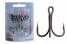 Крючки Saikyo тройн.7046BN 2X №  4 (5шт)