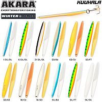 Блесна зим. Akara Ice Kuuhala 70 9 гр. Go/Ft