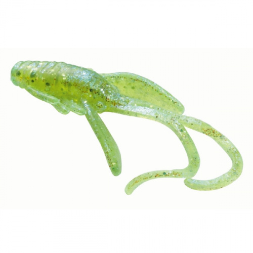 Силикон Fw PowerBait Micro Sparkle Nymph ChartreuseScales