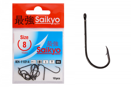 Крючки Saikyo KH-11014 Bait Holder BN  № 8 (10шт)