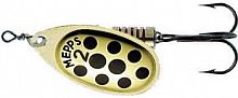 Блесна вращ. Mepps AGLIA PTS, 3, Gold/Black dots