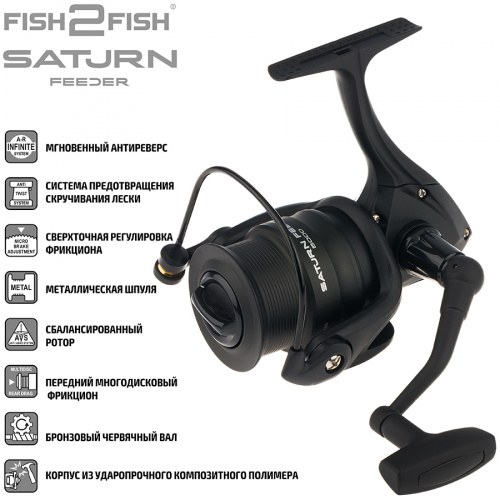 Кат. Fish2Fish Saturn Feeder 5000 4+1bb фото 2