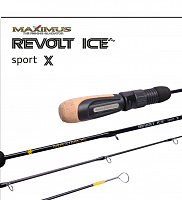 Зимняя удочка Maximus REVOLT ICE SPORT X 302M (MIRRISX302M) 0,75м до 30гр