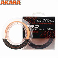 Шнур Akara Competition PRO Orange 150 м 0,18