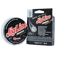 Шнур JigLine Premium 100м, 0,19мм, 16кг, хаки