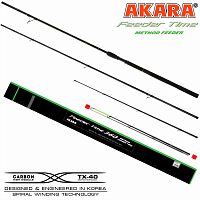 Уд. шт. уг. фид. 3 колена Akara Feeder Time Method Feeder TX-40 (60-80-100) 3,6м