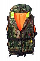 Жилет Comfort Hunter спасательный 2-х сторон. с подгол.и свистком 80-120 кг (сертиф.)