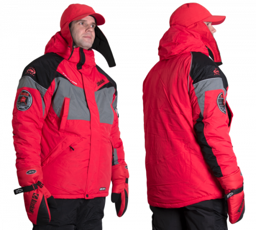 Куртка зимняя Alaskan DAKOTA красная 3XL