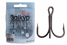 Крючки Saikyo тройн.7046BN 2X №  8 (10шт)