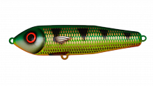 Воблер Волкер Strike Pro Top Bandit, цвет: A382F Green Perch, (EG-077#A382F)