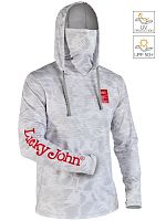 Джемпер Lucky John SUN PRO HOODIE GRAY 04 р.XL