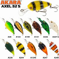 Воблер Akara Axel 32S 4,5 гр. A227G
