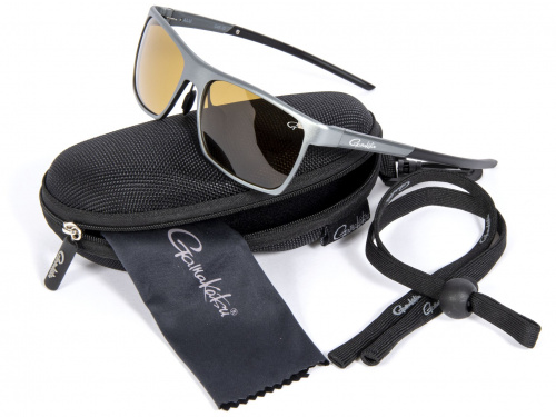 Очки поляризационные Gamakatsu G-Glasses Alu AMBER фото 4
