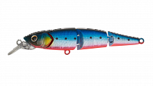 Воблер Составной Strike Pro Flying Fish Joint 90, цвет: A234-SBO-LU Blue Back Silver OB Fluo, (EG-07