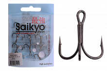 Крючки Saikyo тройн.7046BN 2X №  6 (10шт)