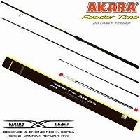 Уд. шт. уг. фид. 3 колена Akara Feeder Time Distance Feeder TX-40 (80-100-120) 3,9м