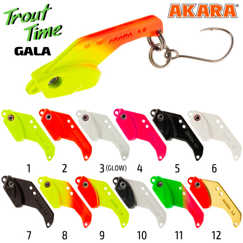 Блесна цикада Akara Trout Time Gala 4 гр. 7