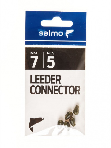 Коннекторы для поводков Salmo 7мм 5шт. фото 2
