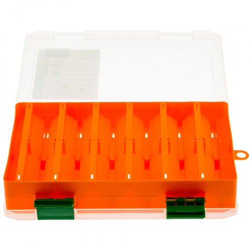 Коробка FisherBox 240D двухсторонняя цв. оранж (24х15х05) фото 4
