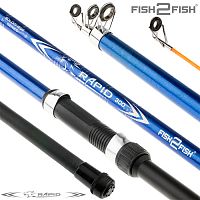 Уд. тел. ст. д/с Fish2Fish Rapid New (10-40) 5,0 м Blue