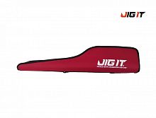 Чехол JIG IT полужесткий д/зимних удилищ Red, l - 80 см