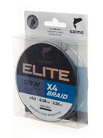 Шнур плетёный Salmo Elite х4 BRAID Dark Gray 125/008