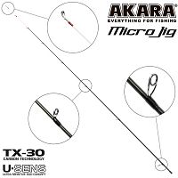 Хлыст уг. для сп. Akara SL1003 Micro Jig 702UL-T TX-30 (0,6-8) 2,1 м